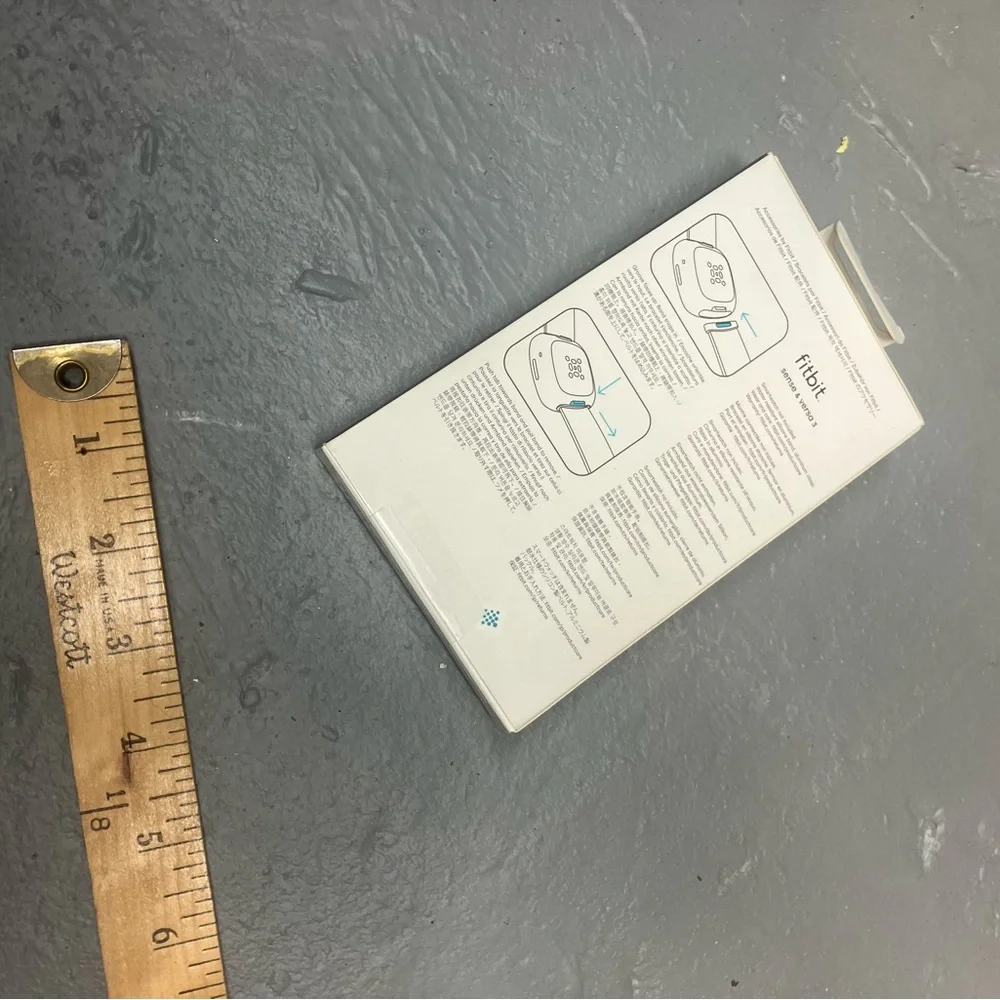 Fitbit Black and White Sport Band